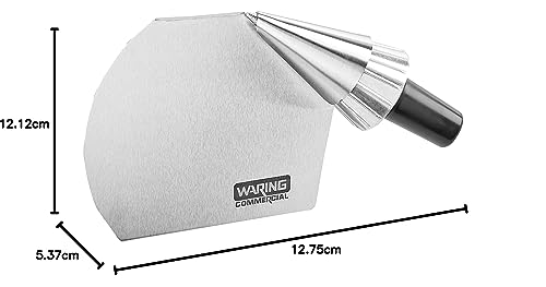 Waring Commercial Large Waffle Rolling and Forming Tool, Silver