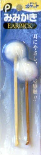 POCKET Bamboo Ear Picks, 2 Count