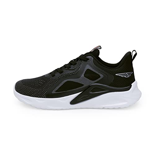 Image of Red Tape Men Black Walking Shoes