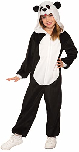 Disfraz de panda para niños talla mediana miniatura 1