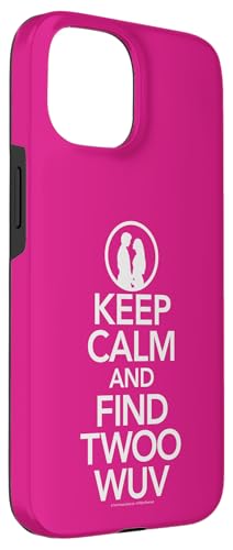 Coque iPhone 15 Princess Bride Keep Calm étui de protection