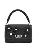 Guess Women's Shoulder Zaria Mini Top Handle Flap BLA