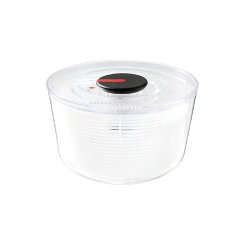 REBEL A-2310, Essoreuse à salade à piston, Contenance XXl, Sans PBPA, 5.5 litres, Transparente