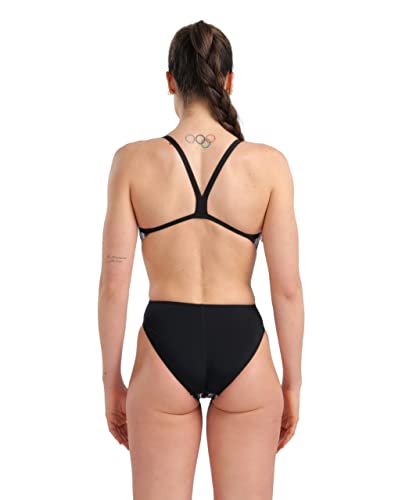 Arena Women's Palm Forest Challenge Back MaxLife One Piece Swimsuit Swimsuit