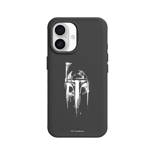 Coque iPhone 16 MagSafe RhinoShield SolidX Star Wars Boba Fett Noir