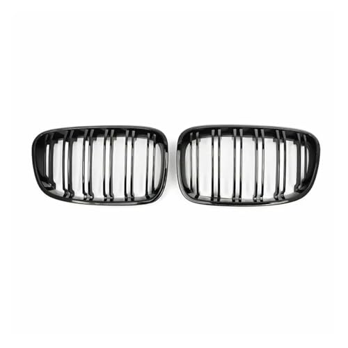 Grilles Calandre Avant pour BMW Série 1 F20 F21 2011-2014 Noir Brillant Racing Grill 120i 118i