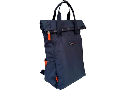 Sac à dos Roll Top Spirit Little Clifton moyen en polyester léger imperméable avec poches