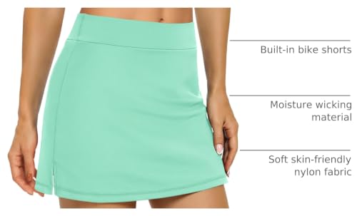 Image of LouKeith Tennis Skirts for Women Golf Athletic Activewear Skorts Mini Summer Workout Running Shorts with Pockets