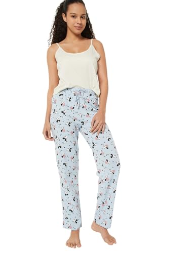 Image of Max Women Mickey & Minnie Printed Knit Pyjamas