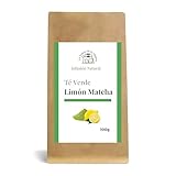 Té Verde Limón Matcha 100 g – Sencha y Chun Mee con Matcha y Limón – 100% Natural a Granel | La Tetera de la Abuela
