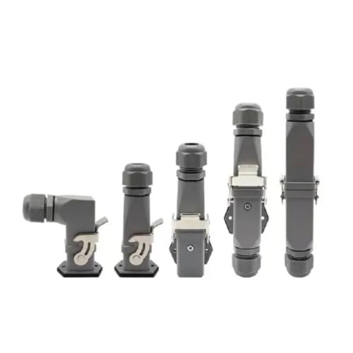 Conector de carga pesada HDC-HA de 6 pines para evitar fallos eléctricos en aviación 7