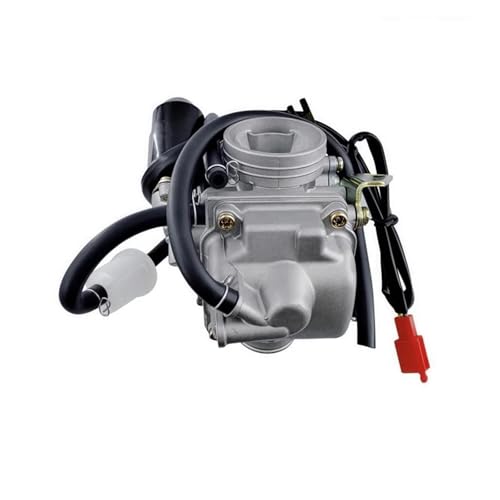 Carburateur GY6 150cc PD24J 24 mm en alliage robuste avec kit complet moto