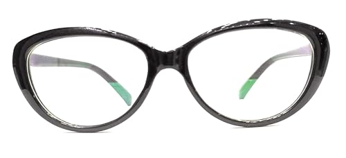 Image of Reading Glasses for Women Men Power +1.00 1.25 1.50 1.75 2.00 2.25 2.50 2.75 3.00 Computer Mobile Anti Blue Light Generic Glasses Cat Eye Automatic UV Protection Lightweight black