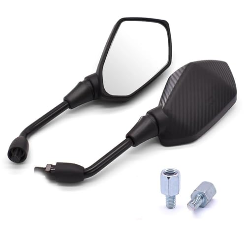 Espejos de moto regulables de 8 10 mm Benelli TRK 502X con visión angular 1