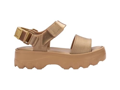 Image of mini melissa Kick Off Platform Sandals for Kids - Chunky Platform Jelly Sandals for Girls, Kids Summer Shoes, Girls Sandals
