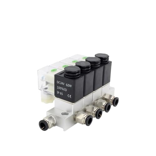 Électrovanne pneumatique normalement fermée 2V025 avec bobine étanche et interchangeable