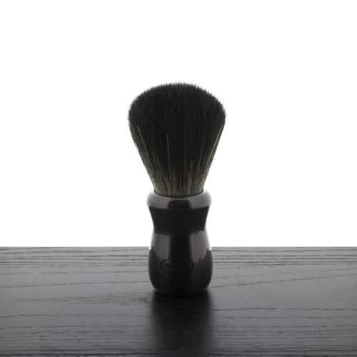 Omega Black Hi-Brush 96899 blaireau de rasage synthétique noir