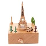 Design élégant de la tour eiffel : le design complexe de la tour eiffel ajoute une touche d’élégance et de créativité, ce qui en fait un favori des filles, carrousel, pont de londres