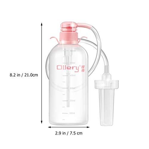 ARTIBETTER Garrafa de Aplicador de Ducha Enema Aplicador Anal de Ducha Vaginal para Mulheres Homens