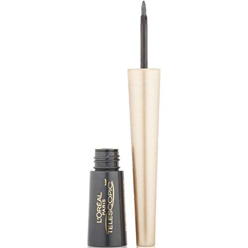 L'Oreal Telescopic Precision Liquid Eyeliner, Charcoal [820] 0.08 oz - //coolthings.us