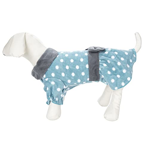 Dog Fleece Sweater Dress Polka Dot Dog Sweaters Pet Sweaters Winter Warm Puppy Sweater For Cold Weather #TOP2