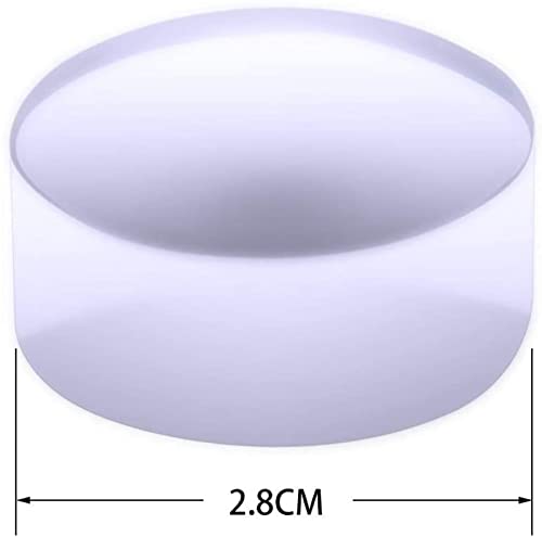 Libiuty Clear Silicone Nail Art Stamper Scraper Set With Extra 4Pcs Stamper Replacement Heads #TOP3