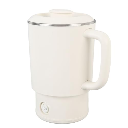 Tetera eléctrica portátil acero inoxidable 600ML plegable miniatura 4