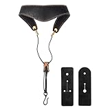 Qumiuu Correa Portacuello para Clarinete,Accesorios De Almohadilla De Soporte Ajustable,Correa De Cuello Para Saxofón Alto | Para Flauta Y Bajo Comodidad Estabilidad Principiantes Y Niñas