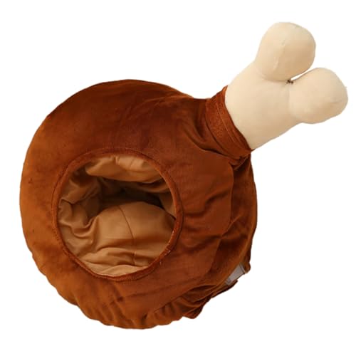 TOYANDONA Sombrero de Disfraz con Diseño Creativo de Palos de Tambor Adorable para Fiestas y Halloween Accesorio Cómodo y Cálido para Gorro Divertido para Fotos y Eventos Festivos
