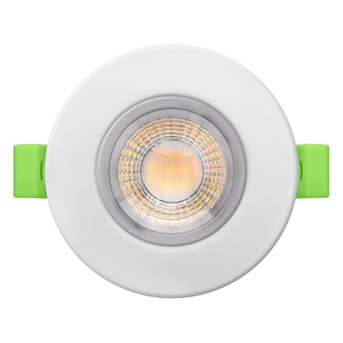 nxt gen NovaLite 6-Pack 6W Fire Rated LED Downlights | Tri-Colour CCT | IP65 Dimmable Ceiling Spotlights | White | 30/60/90 min Fire Rated | Bathroom & Kitchen Lighting - Cosy Home Interiors nxt gen NovaLite 6-Pack 6W Fire Rated LED Downlights | Tri-Colour CCT | IP65 Dimmable Ceiling Spotlights | White | 30/60/90 min Fire Rated | Bathroom & Kitchen Lighting - Image 4