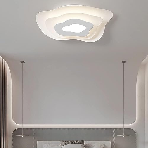 Lustre 45cm à design asymétrique doté de 3 températures de couleur