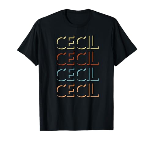 Cecil Vorname T-Shirt My Personalized Tee Named T-Shirt