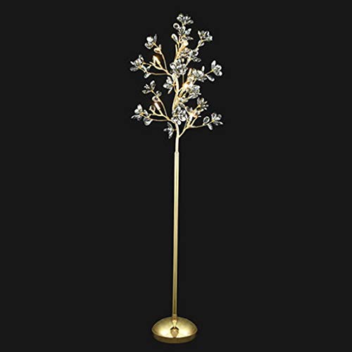 Lampadaire, Lampadaire, Crystal Lampadaire lampadaire lampe salon vertical Chambre Lampadaire filaire Hauteur 175cm