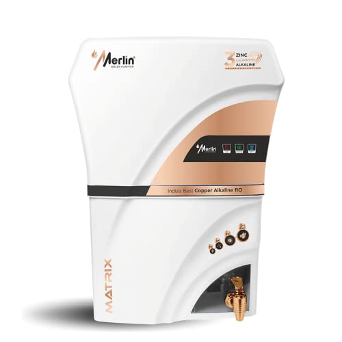 Merlin Matrix Zinc Copper Digital White Water Purifier,Ultraviolet