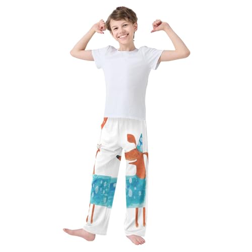Boys' Pants Dog Dachshund Balloon Heart Long Bottoms Jogger Pants Elastic Waist Trousers with Pockets S-XL2