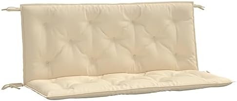 vidaXL Cojines de Banco de Jardín 2 uds, Almohadas de Asiento Res...