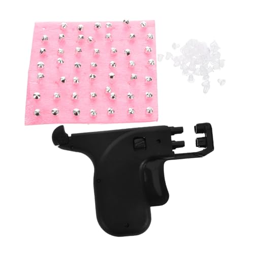 Ipetboom Quick Piercing Ear Piercing Kit Safety Ear Piercer Stainless Steel Set Precise Targeting for Beauty Salons
