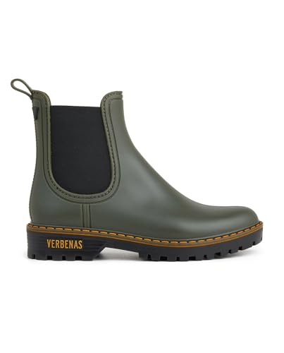 Bottes de pluie Gaudi Countryside Verbenas kaki pour affronter la météo avec style
