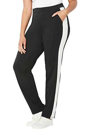 Catherines Women's Plus Size Glam French Terry Active Pant