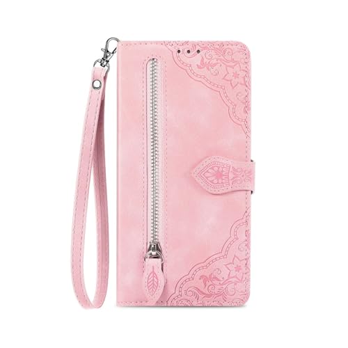 POCO X8 Pro �p�̎蒠�^�J�o�[ �X�g���b�v�t�� �X�^���h�@�\ �J�[�h���[ �l�C �P�[�X CASE �����K���X�t��(�s���N)