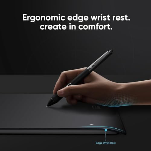 Image of XPPen Deco Pro XLW (Gen2) Wireless Professional Graphic Pen Tablet with 16384 Level Pressure Sensitivity, X3 Pro Battery Free Stylus & Mini Key-dial, Bluetooth connectivity (15 inchx9 inch)