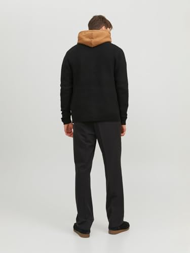 Image of JACK & JONES Men Acrylic Blend Collared Neck Casual Sweater