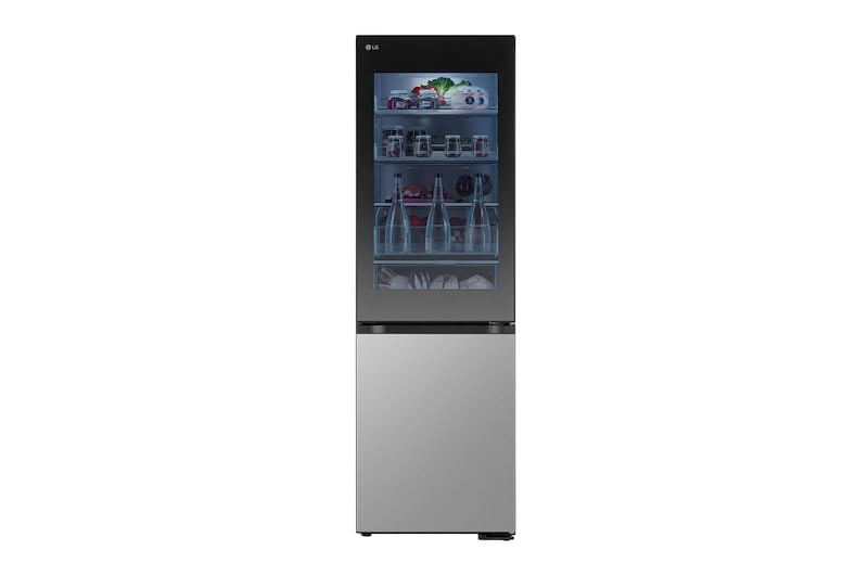 LG GBG5160CPY - Réfrigérateur-congélateur - Poste InstaView, StiWa Gut, 349 L, Total NoFrost, WLAN, Prime Silver