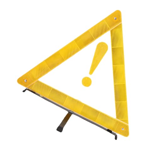 Triángulo Reflectante de Señal de Advertencia para Carro miniatura 1