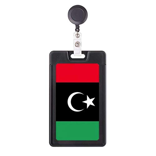 Porte-badge rétractable Libye pour carte d'identité de bureau