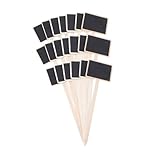  Cabilock 20 Pièces Mini Panneaux Émaillé pour Décoration de Jardin Étiquettes pour Événements
