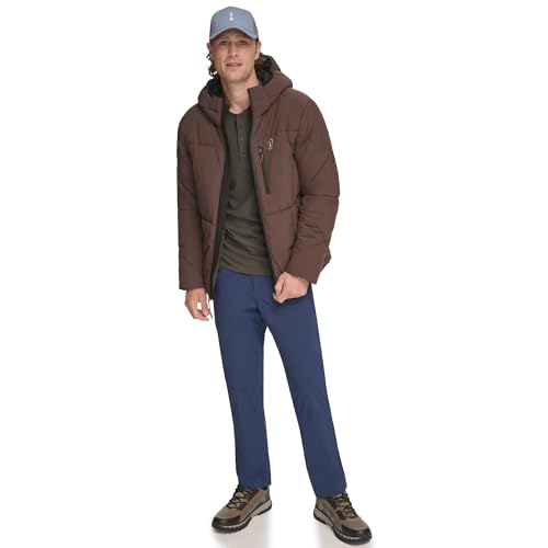 BASS OUTDOOR Men's Quilted Glacier Hiking Puffer