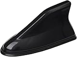 hhFChi Car Shark Fin Antenna Cover for Audi Q7 4M 2015-2019 2020 2021 2022 2023 2024 2025, Top Antenna Cover Top Antenna Cover Roof Aerial Base Reduced Wind Resistance Signal Accessories,Black