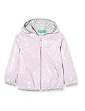  United Colors of Benetton Baby-Mädchen Giubbino Sportjacke, Gelb (Limelight 65g), 86/92 (Herstellergröße: 2y)