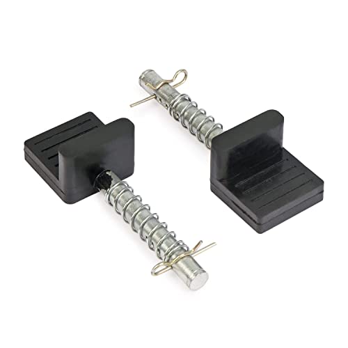 Image of Grand Pitstop Rubber Molded Clamps for All Grandpitstop Non Dismantable Paddock Stands Swingarm Lift (Pair of 2)